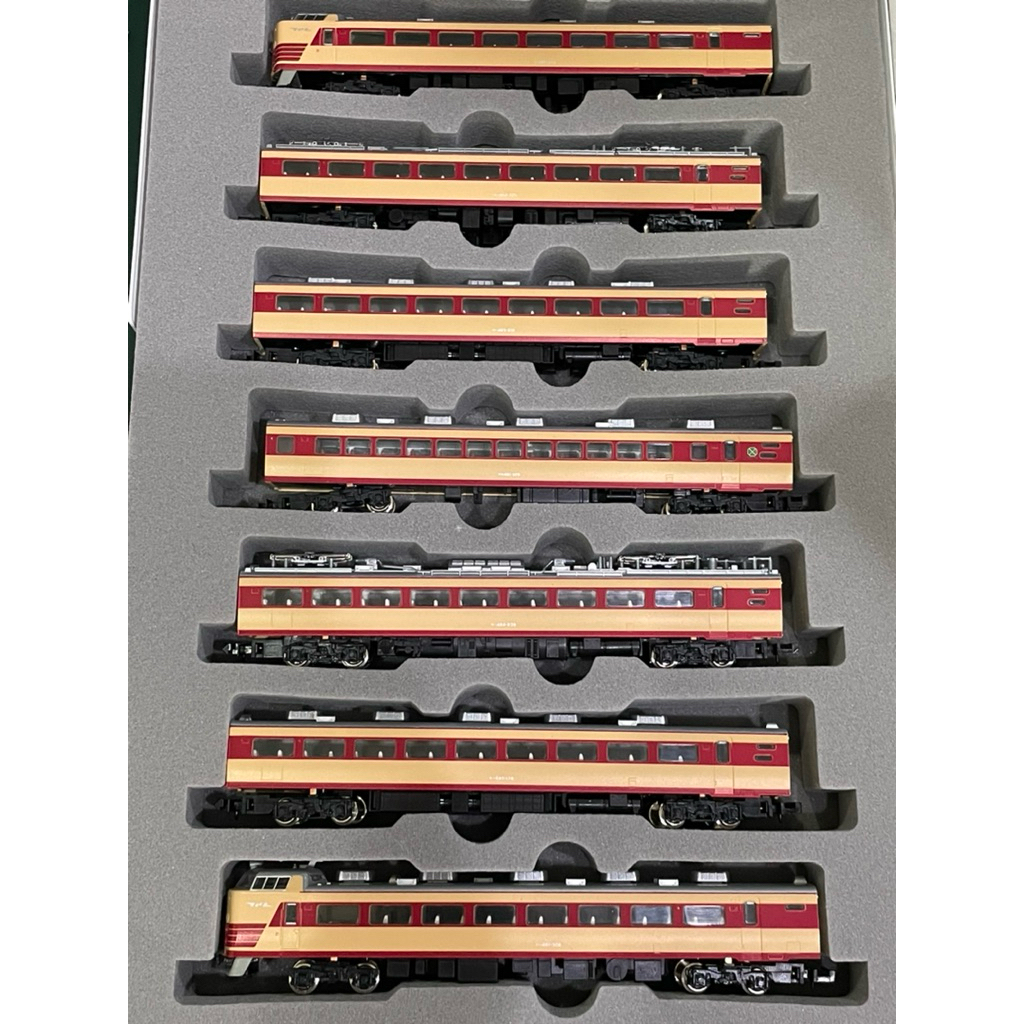 15 KATO 10-391 485系300番台交直両用特急形電車7輛基本N規鐵道模型