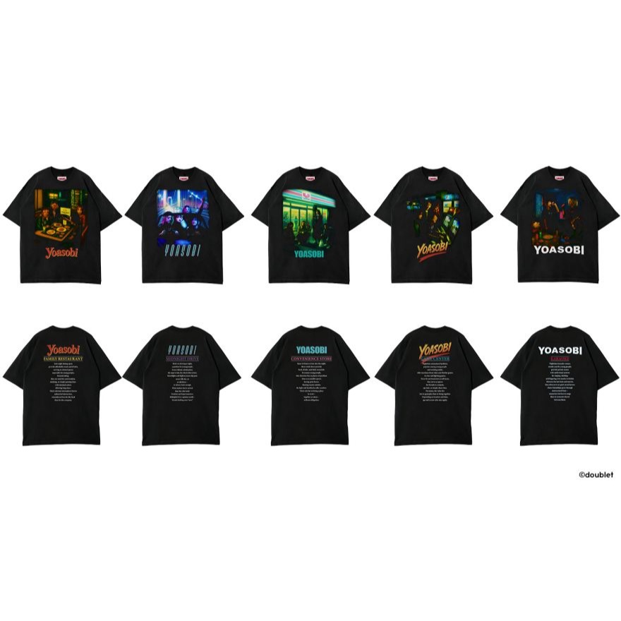 11/2✨YOASOBI × doublet ZOZOFES 聯名代購IKURA AYASE NIGHT OUT 衣服