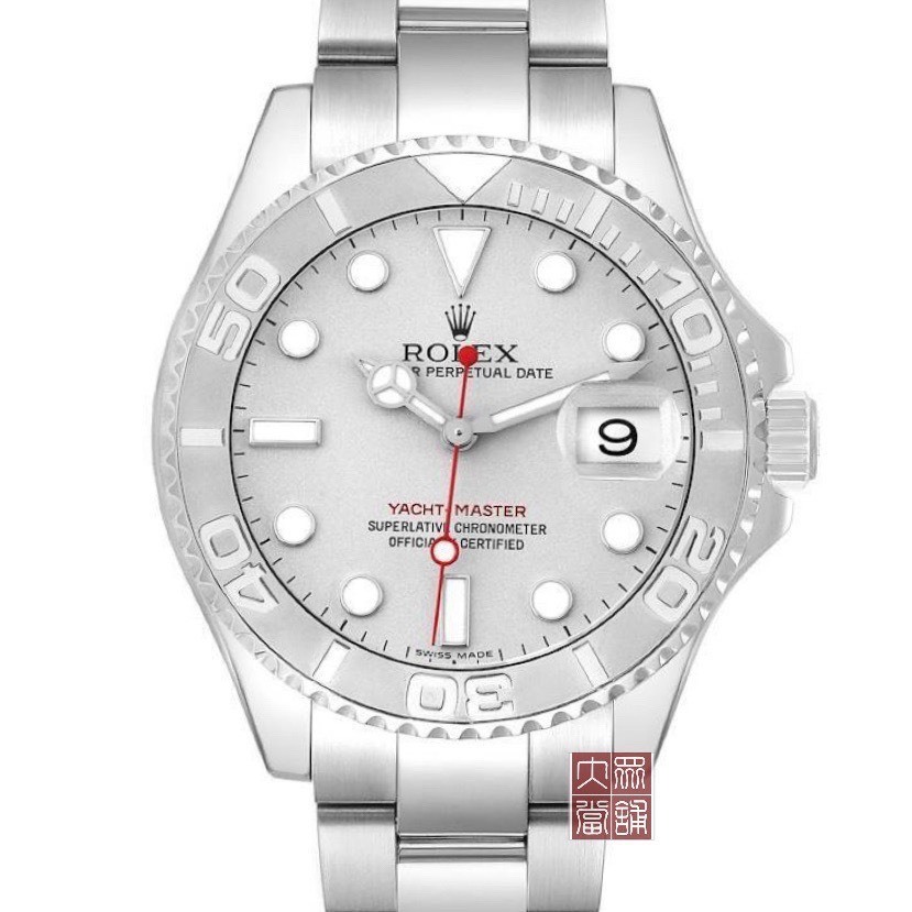 【大眾名錶】ROLEX 勞力士 16622 Yacht Master 遊艇名仕型 灰面紅針台灣AD全配 大眾當舖B799 | 蝦皮購物