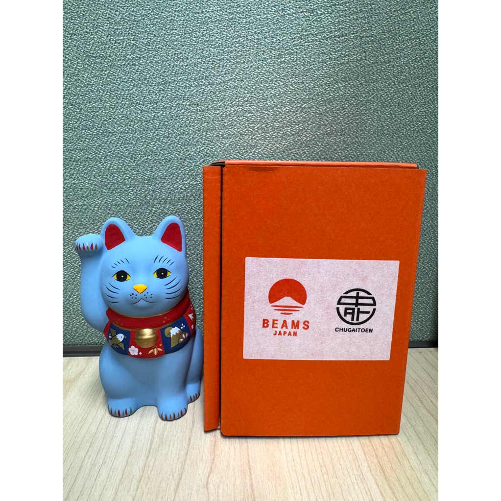 🌟現貨🌟日本🇯🇵 beams 各店限定招財貓-神戶（淺綠色）、 出雲(粉色款