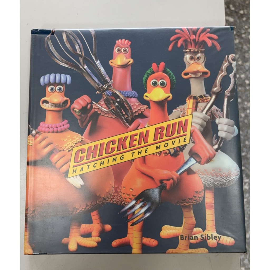 落跑雞 電影製作特輯 Chicken Run: Hatching the Movie 動畫製作書 二手書 原文書 | 蝦皮購物