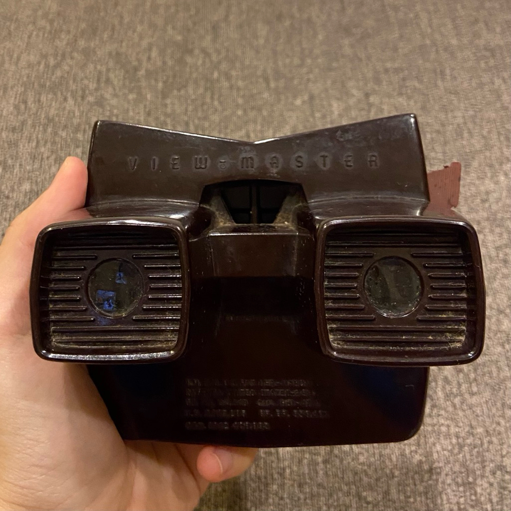 OCASO】幻燈機View-Master 幻燈片3D立體Sawyer GAF 觀片器附三片幻燈片