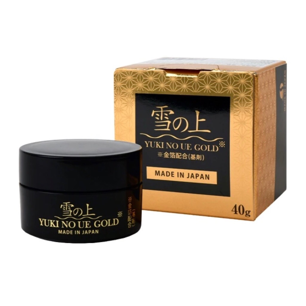YUKINOUE 雪之上 金燦 晚安修護水凝霜 補骨脂酚+穀胱甘肽+金箔(40g X 1入瓶裝) | 蝦皮購物