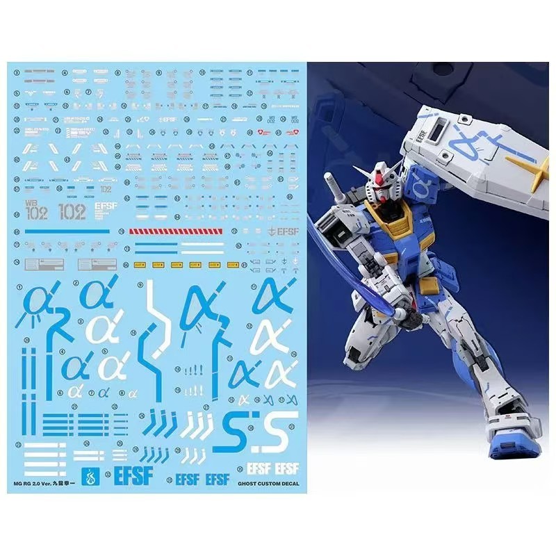 練功神物 炎 1/100 RX-78-2 胖虎元祖 倍化 九龍拳一 配色 熒光水貼 | 蝦皮購物