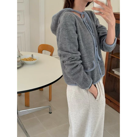 🇰🇷Nov08/ 爆Q!!!🥨 拉絨外套+帽子Set