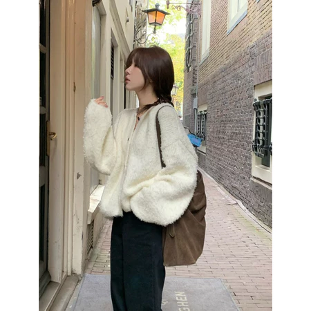 🇰🇷Nov09/ 許願款✨泰迪感軟糯毛衣外套