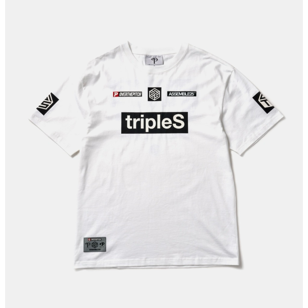 現貨tripleS over the pitch 聯名短袖| 蝦皮購物