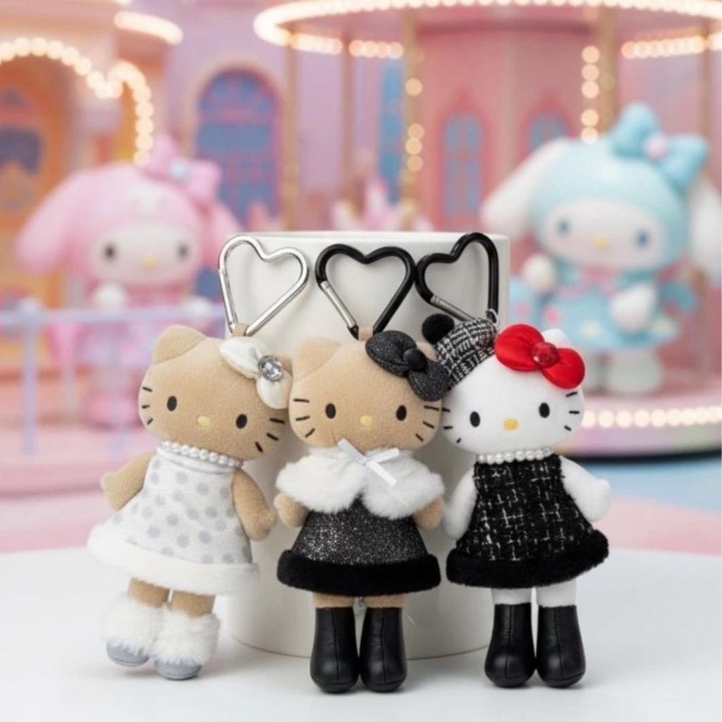 Qoo Studio♡ 現貨 冬日新品 三麗鷗限定 貴婦名媛 長腿 Hello Kitty ️Kitty 長腿吊飾 預購 | 蝦皮購物