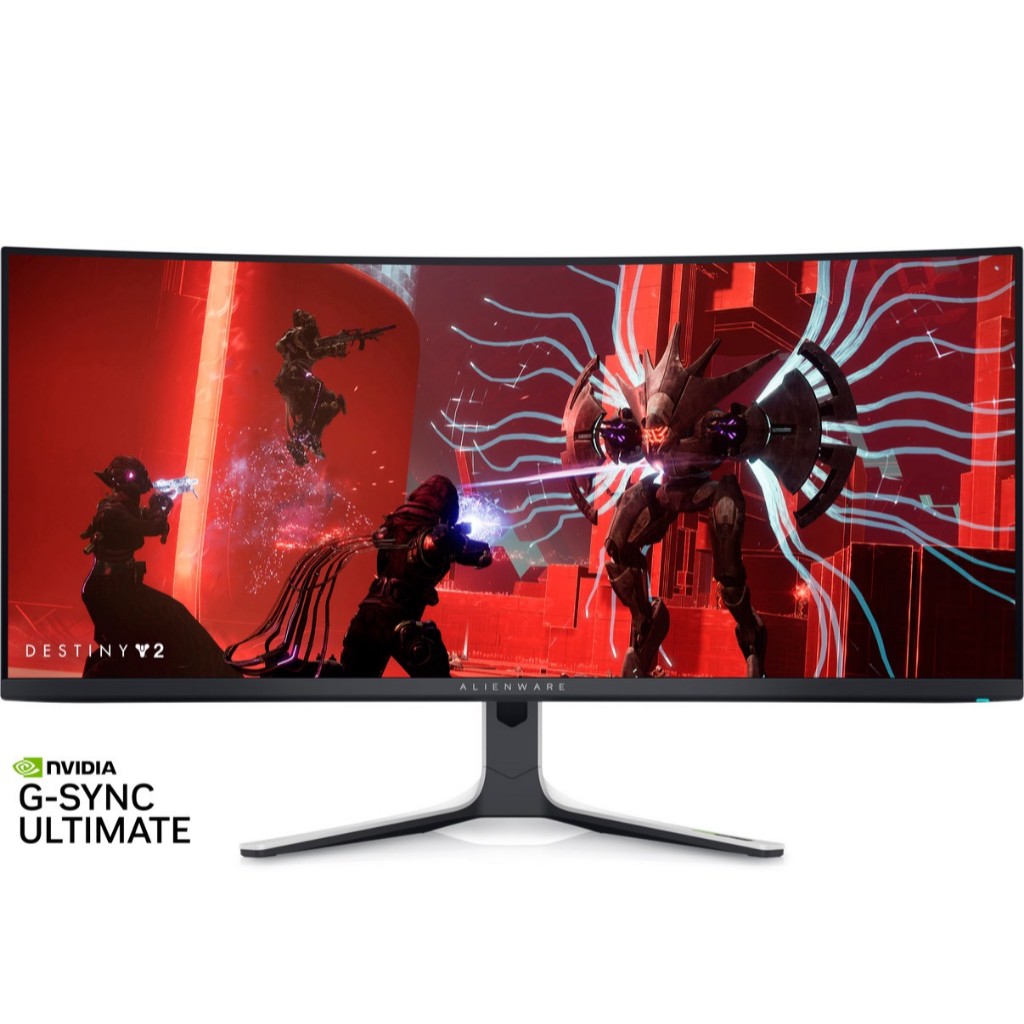 啾吉小舖》Alienware 34吋AW3423DW 曲面遊戲顯示器｜4K 175HZ｜QD-OLED