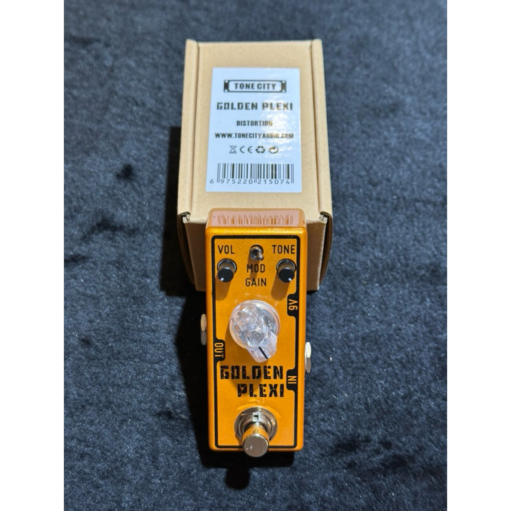 Tone City｜Golden Plexi - Distortion 破音效果器全新品公司貨【世品