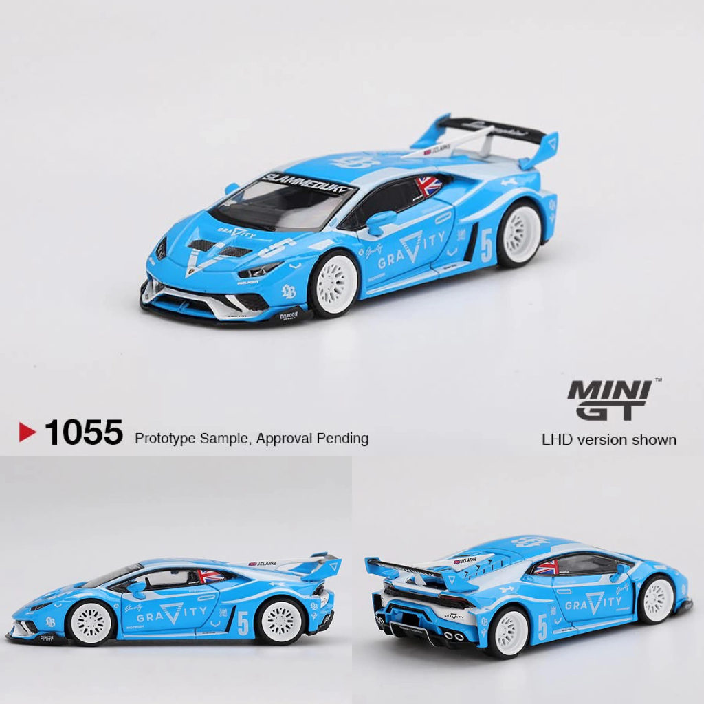 MINI GT 1055 LB★WORKS Lamborghini Huracán GT GRAVITY LBWK小牛 | 蝦皮購物