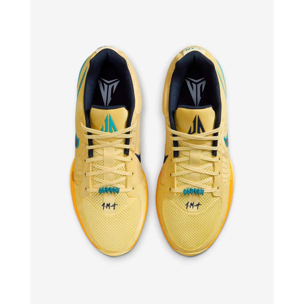 零碼鞋】隔日配NIKE JA 2 EP 男鞋籃球鞋莫蘭特實戰球鞋黃FD7327-700 零