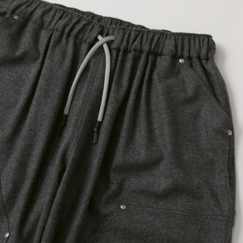 UG}-SFC 25F/W CASHMERE WOOL DOUBLE KNEE PANTS | 蝦皮購物
