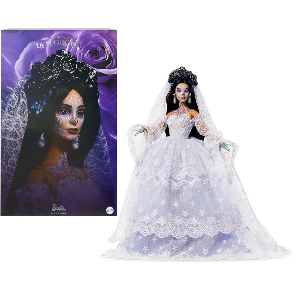 現貨Barbie 芭比 Día De Muertos La Llorona 娃娃 已絕版版金標Javi Meabe 設計 | 蝦皮購物