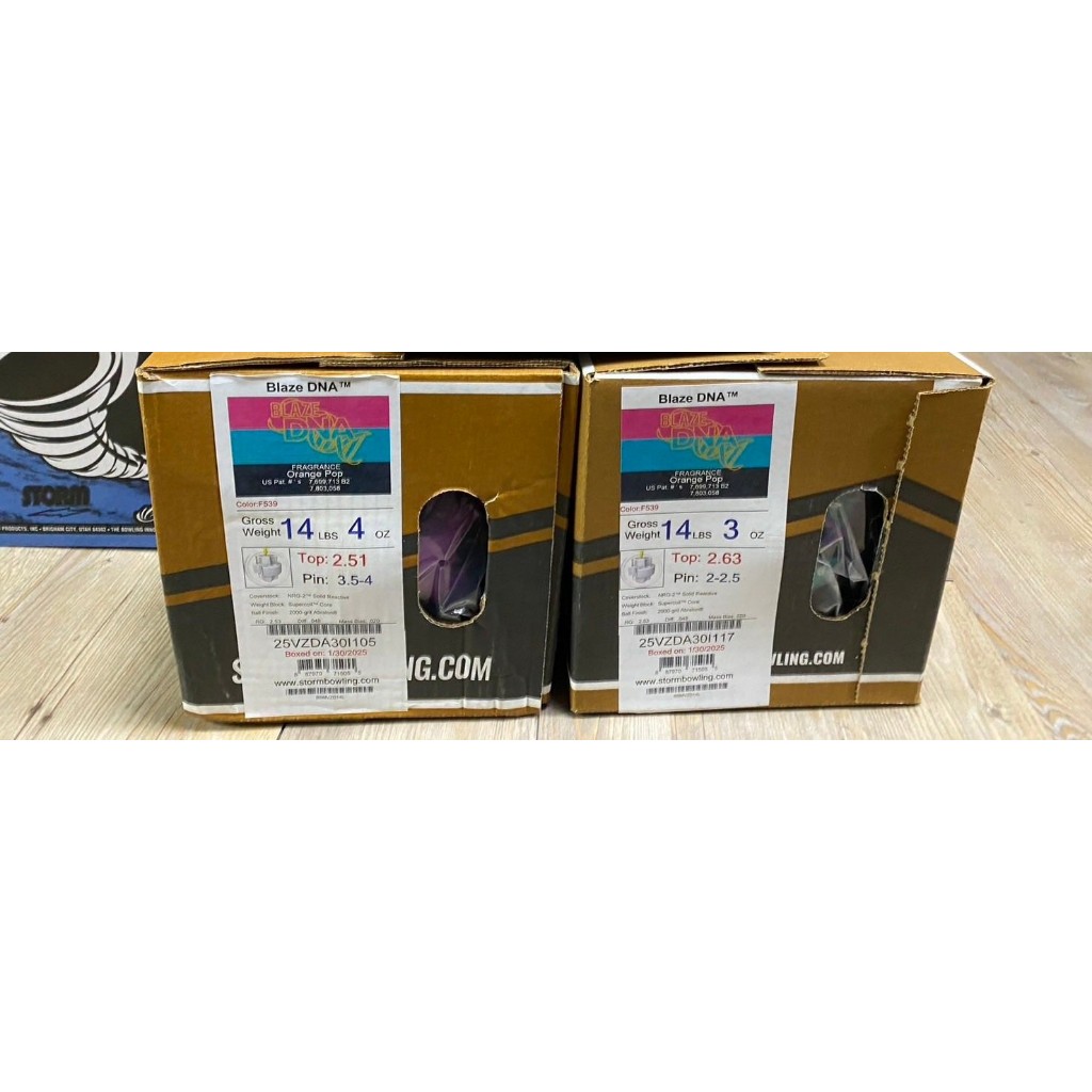 全方位保齡球專賣店【BLAZE DNA】Storm 重球14磅15磅保齡球現貨| 蝦皮購物