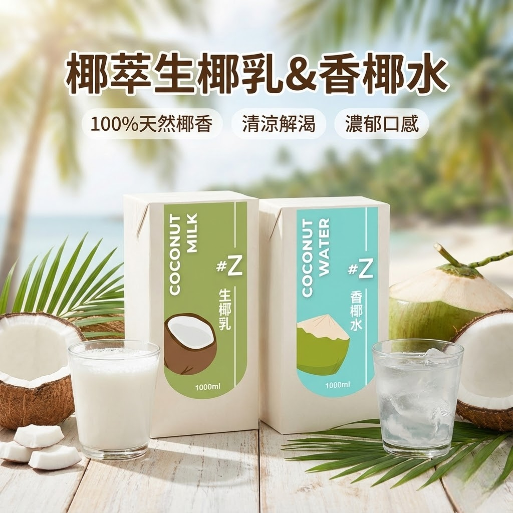 (原廠指定經銷商) 椰萃 生椰乳 椰奶 椰乳 椰子水 香水椰子 植物奶 無乳糖 無麩質 冷壓榨 濃郁滑順 生椰拿鐵 椰子 | 蝦皮購物