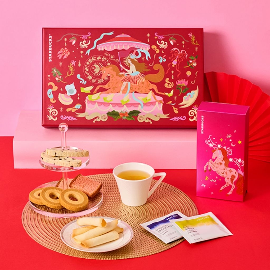 《2026星巴克台灣限定商品-春節禮盒》星巴克星韻 Fortunate Box 新春禮盒 過年禮盒 馬年禮盒 | 蝦皮購物