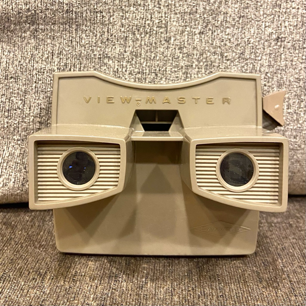 OCASO】幻燈機View-Master 幻燈片3D立體Sawyer GAF 觀片器附三片幻燈片