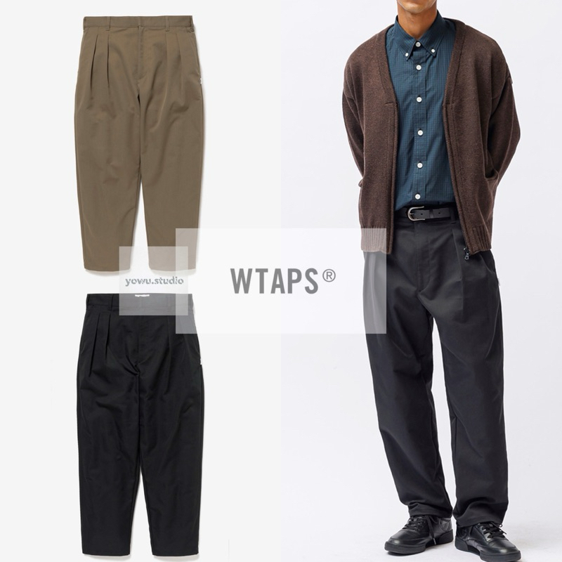 WTAPS 25AW TRDT1804 / TROUSERS / POLY. TWILL 長褲休閒褲| 蝦皮購物