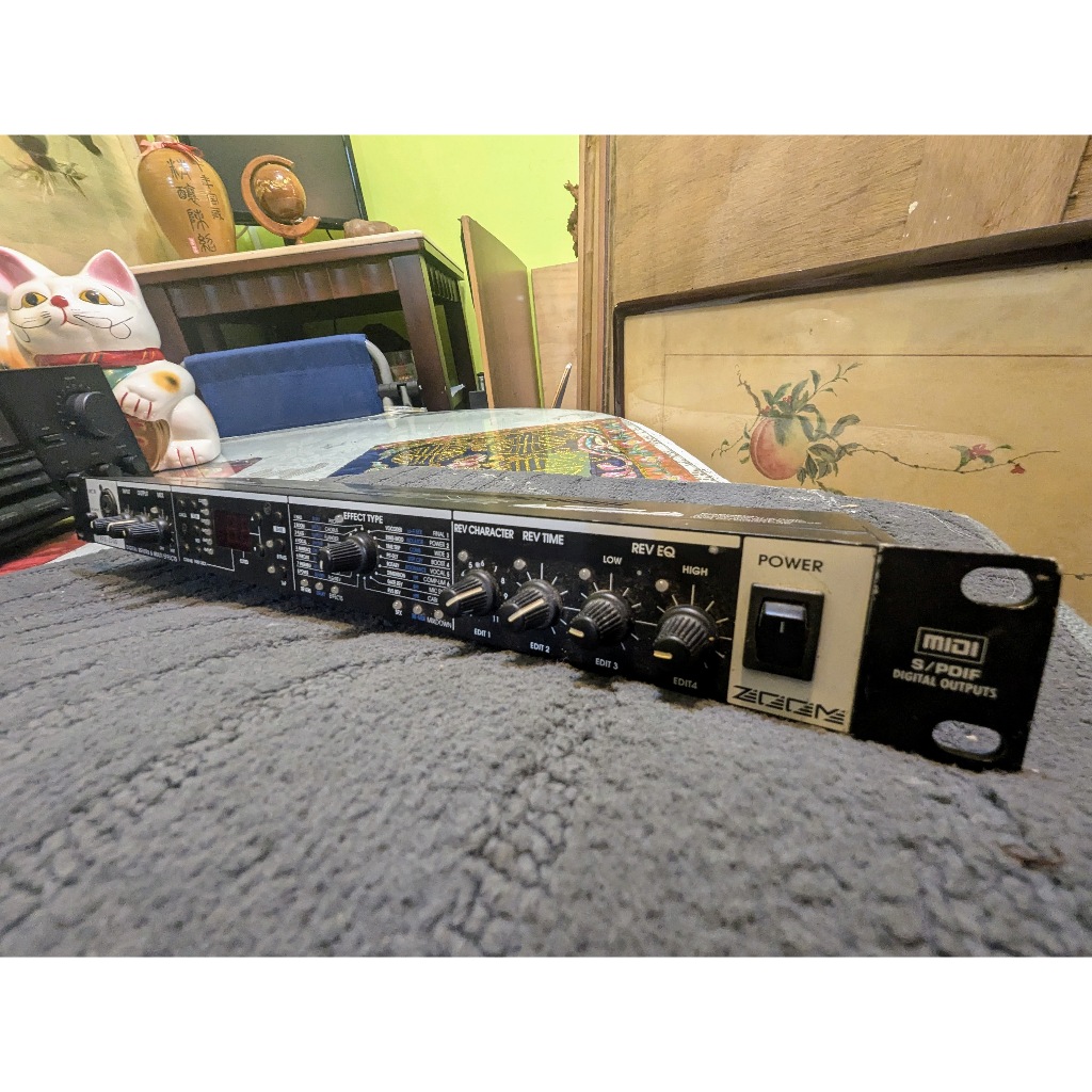 Zoom RFX-2200 Multi-FX 多功能數位效果器 / 混響 / 延遲 / 合唱 / 吉他 / 錄音室用 | 蝦皮購物