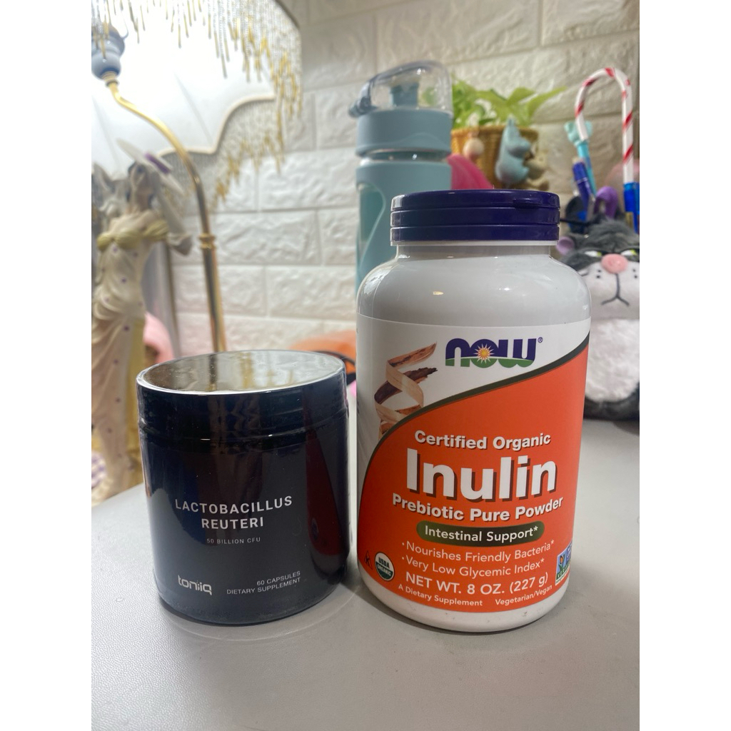 羅伊氏乳桿菌 Toniiq Lactobacillus Reuteri 500 億 CFU+有機菊粉 三次份 | 蝦皮購物