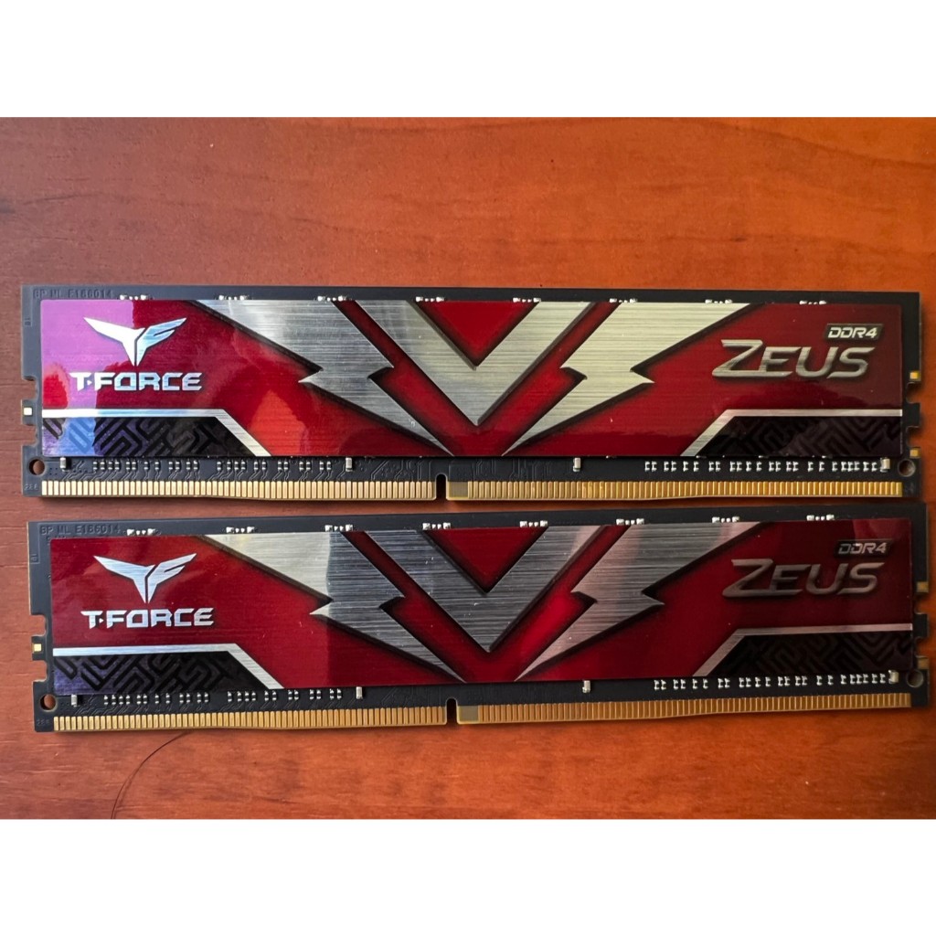 現貨 Team 十銓 T-FORCE ZEUS 宙斯系列 DDR4-3200 64G (32G*2) CL20 雙通道 | 蝦皮購物