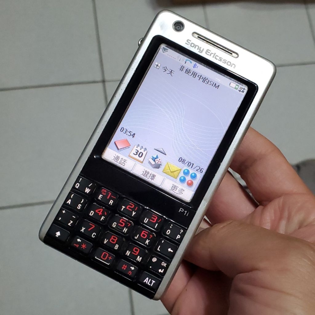出清經典收藏 Sony Ericsson P1 P1i 黑色 320萬 自動對焦相機 觸控螢幕 M2卡 外觀約85新 | 蝦皮購物