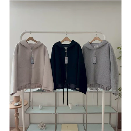 （下單前先私訊）🇰🇷Oct11/ Handmade-3M開發 親膚環保材質冬季抽繩外套