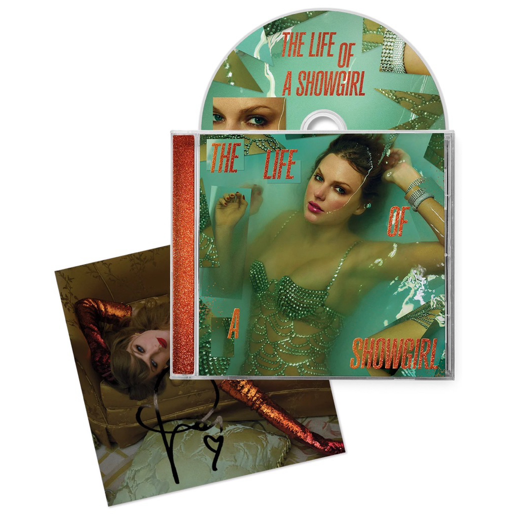現貨不用等】TAYLOR SWIFT 泰勒絲The Life of a Showgirl 親筆簽名CD