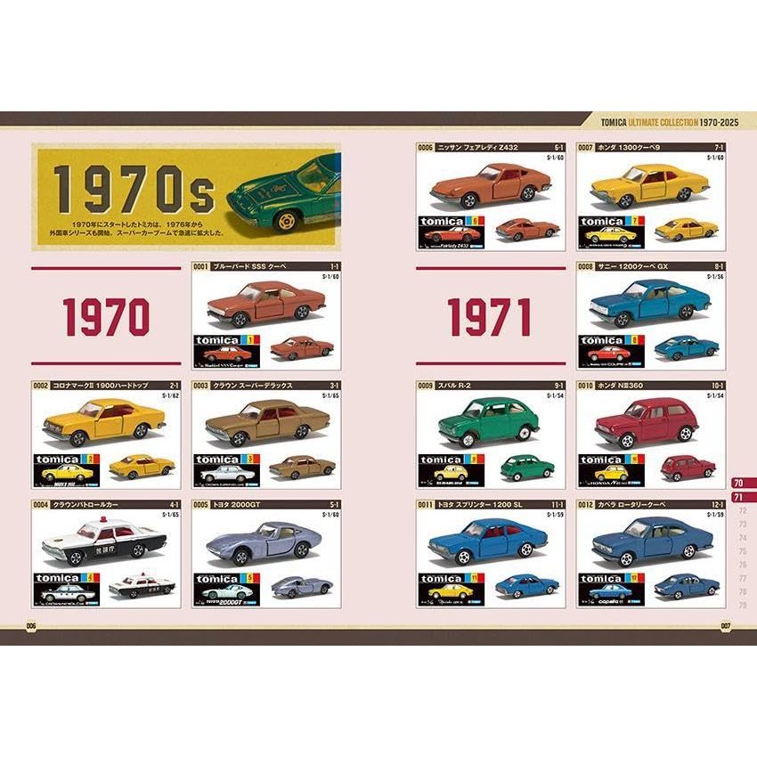 全新現貨多美TOMICA 玩具車究極收藏圖鑑1970～2025 ULTIMATE