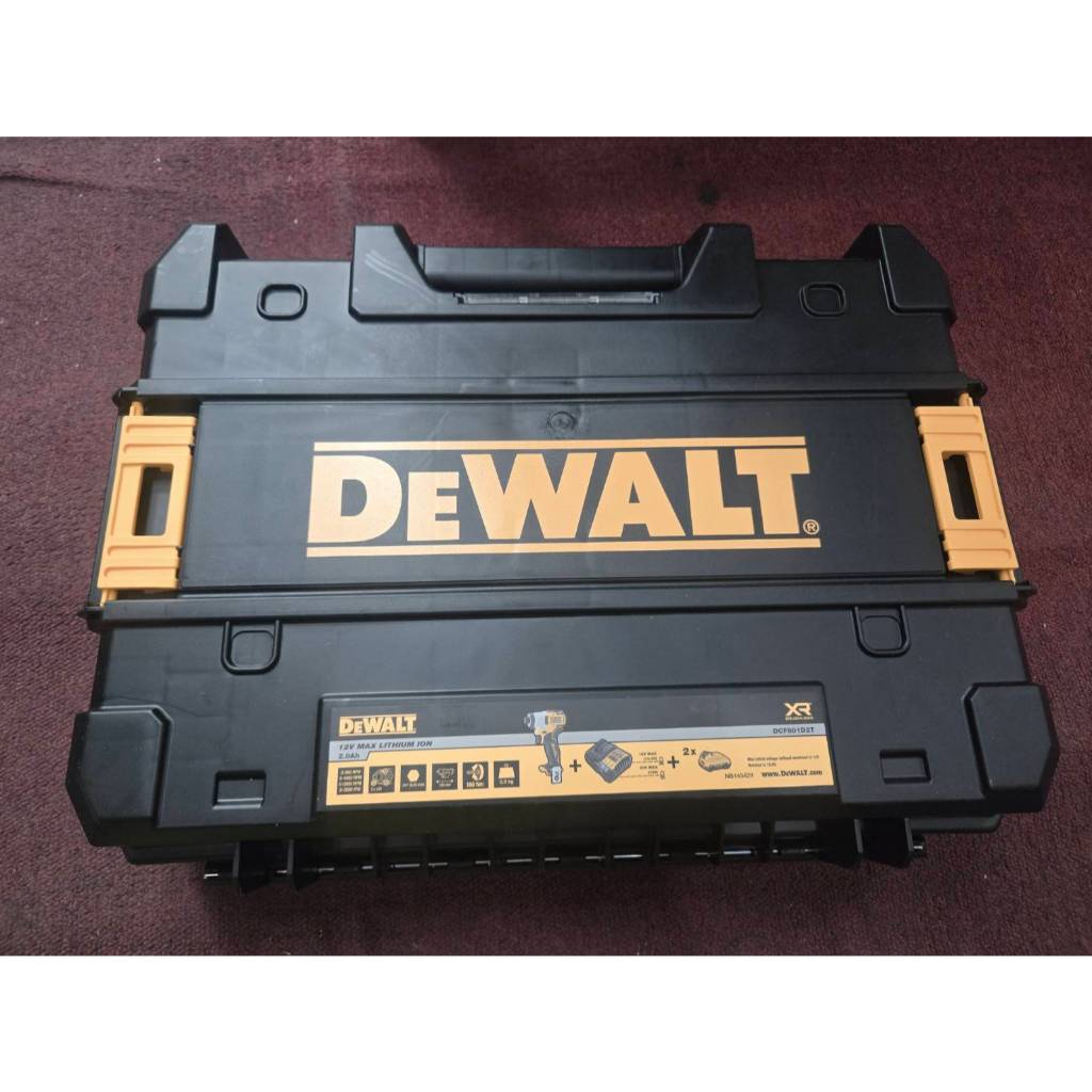 金正泰五金 DEWALT 得偉 公司貨 全新工具箱 變形金剛系列 工具箱 得偉工具箱 dcf801 空箱 | 蝦皮購物
