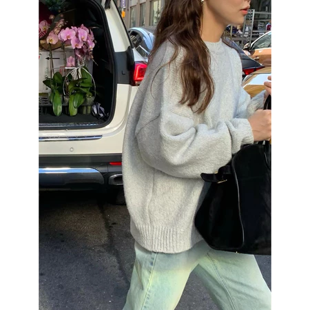 🇰🇷Nov06/ 自留款✨超Q溫柔色系圓領毛衣