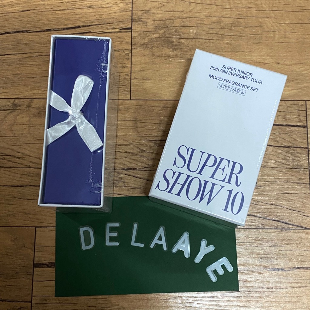SUPER JUNIOR 藝聲利特希澈SS10 香氛SUPERSHOW 10 MOOD FRAGRANCE