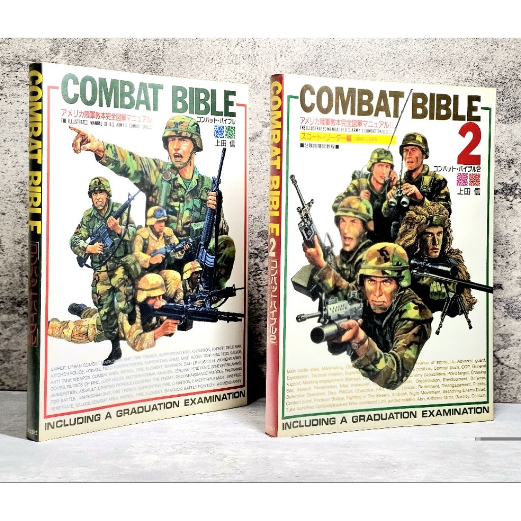 ➤〔特價出清〕書況好➤漫畫戰鬥聖經1＋2 合售上田信星光combat bible