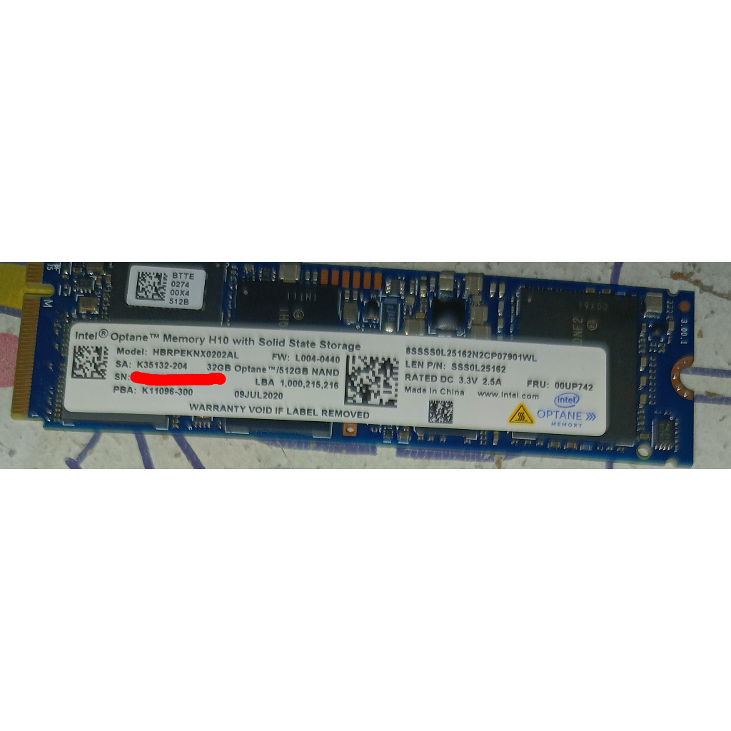 intel optane memory H10 512GB | 蝦皮購物