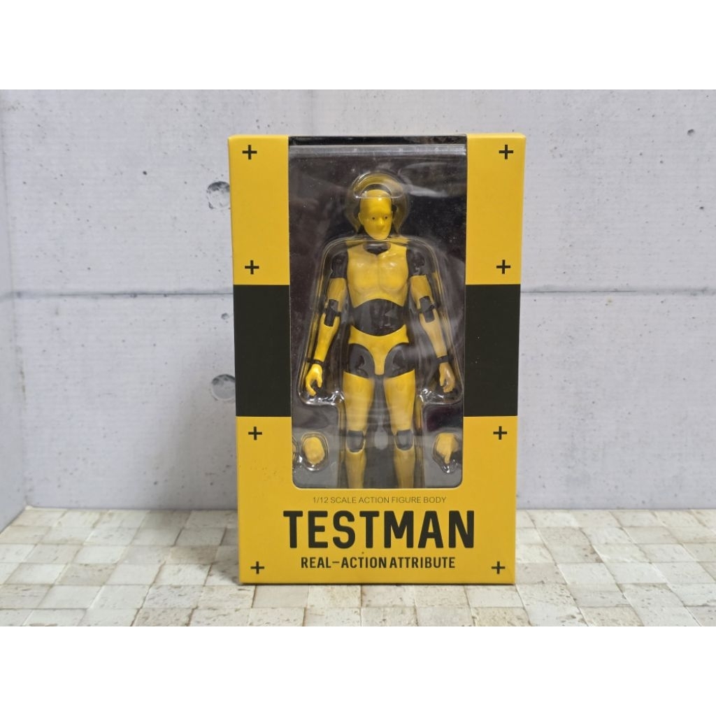 DAMTOYS 1/12 TESTMAN 測試人 可動人偶 非SHF FIGMA | 蝦皮購物