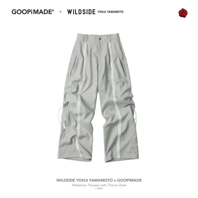 Goopi 孤僻WILDSIDE x GOOPiMADE Nobleman Trousers with Thorns