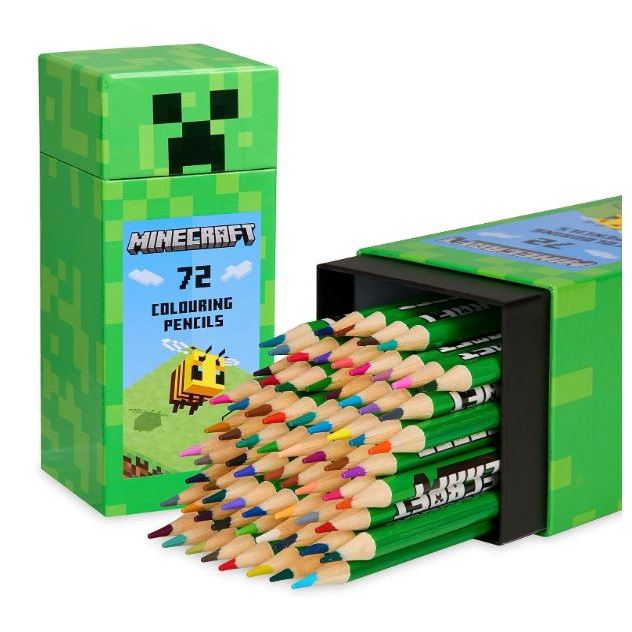 【預購】美國Minecraft 彩色鉛筆72支 | 蝦皮購物