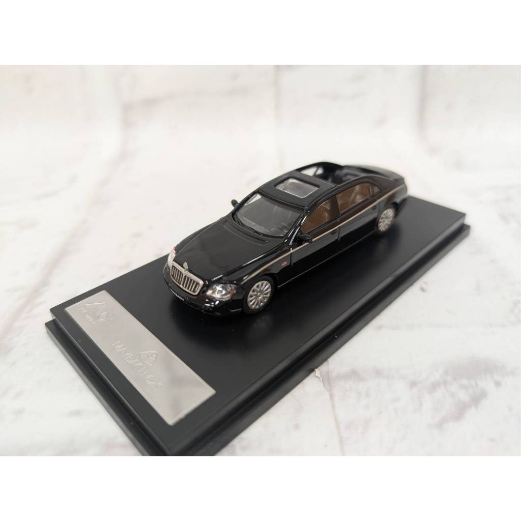 宗鑫 全新引進 微縮城市系列 Herpa 87MC000033 Maybach 62S 黑色 半敞篷 | 蝦皮購物