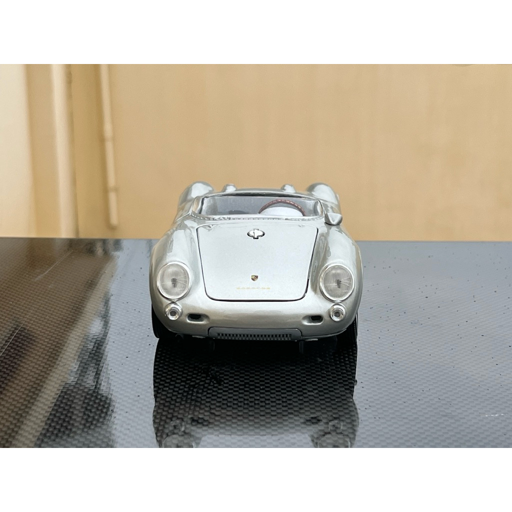 1/18模型車 Porsche 550 A Spyder 銀色 | 蝦皮購物