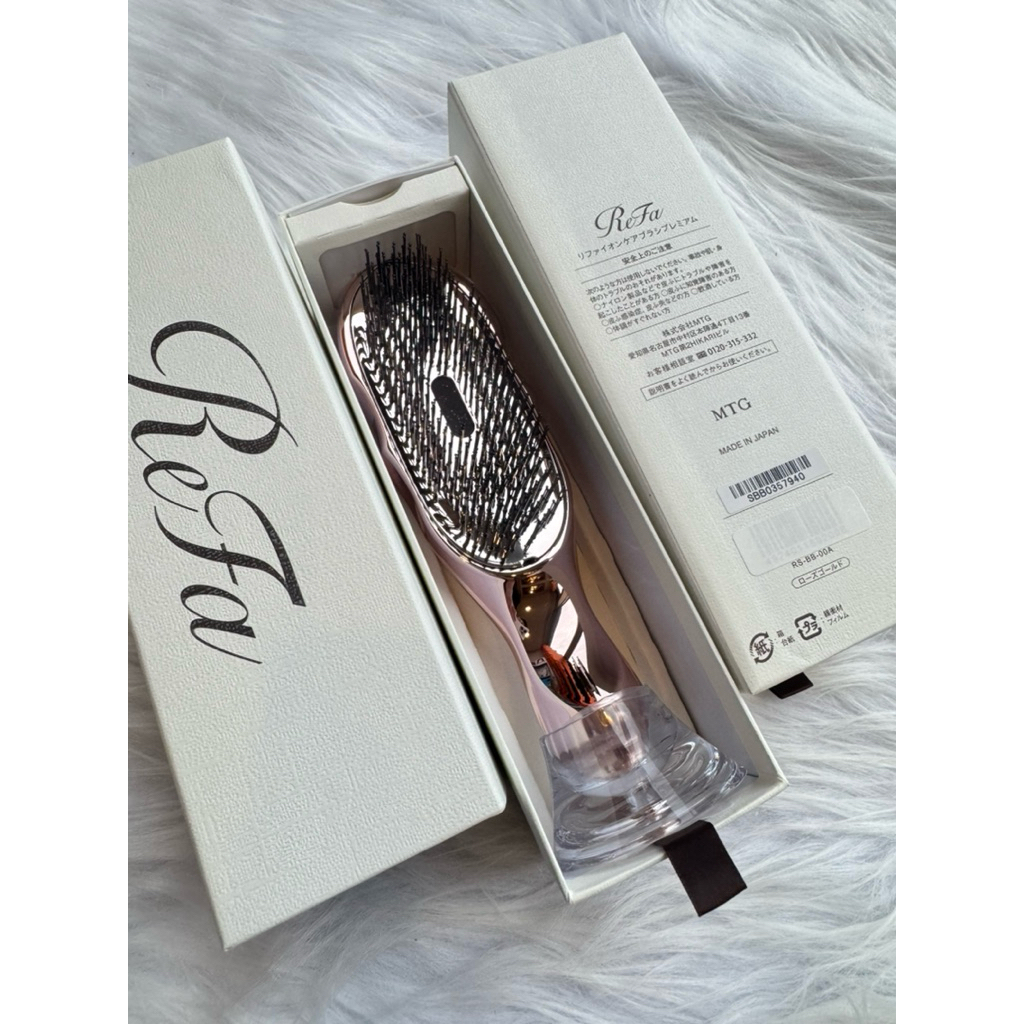 10/22回國 日本親櫃購入 第二代 ⚡️ReFa CARE BRUSH Premium 離子護理梳 乾濕髮都能用 | 蝦皮購物