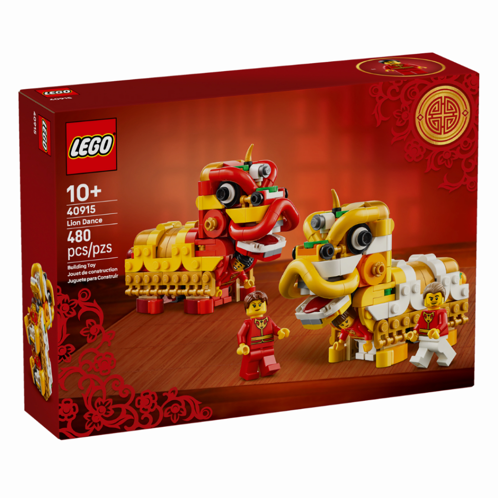 ❗️全新好盒樂高正品❗️開發票LEGO 40915 舞獅(Lion Dance) 樂高滿額