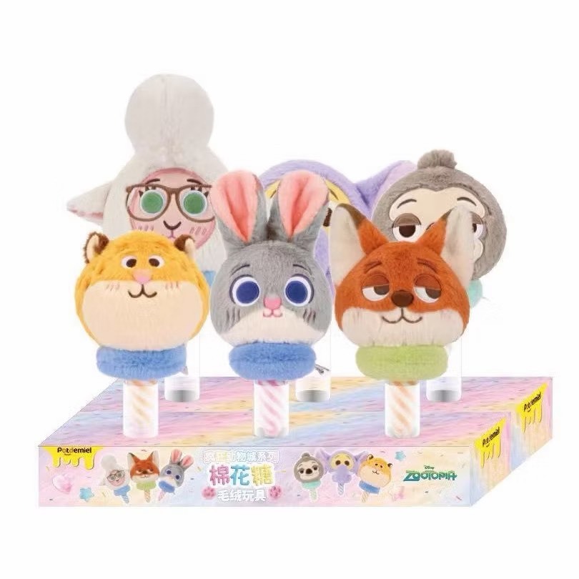 【迪士尼】🍀正版授權現貨 🍀動物方城市 Zootopia 🍀甜夢心語 棒棒糖系列🍀朱迪、尼克、樹懶 🍀20cm毛絨玩偶 | 蝦皮購物