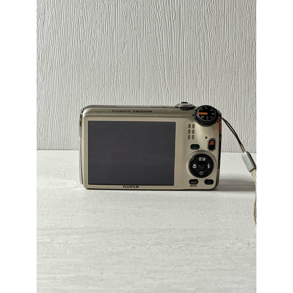 Fujifilm FinePix F500EXR復古長焦卡片數位相機香檳金| 蝦皮購物