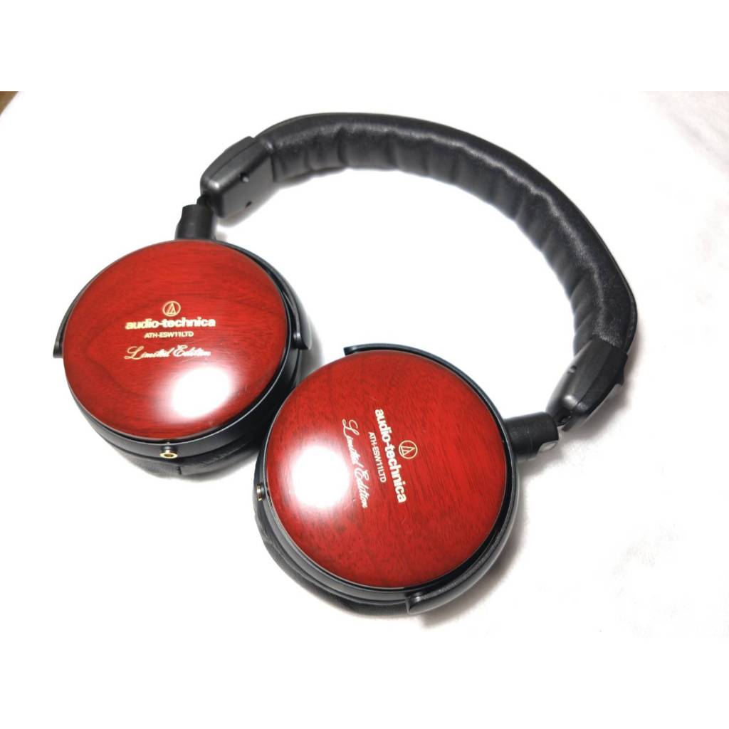 中古銘機】鐵三角audio-technica ATH-ESW11 LTD 1000台限定鬼胡桃木