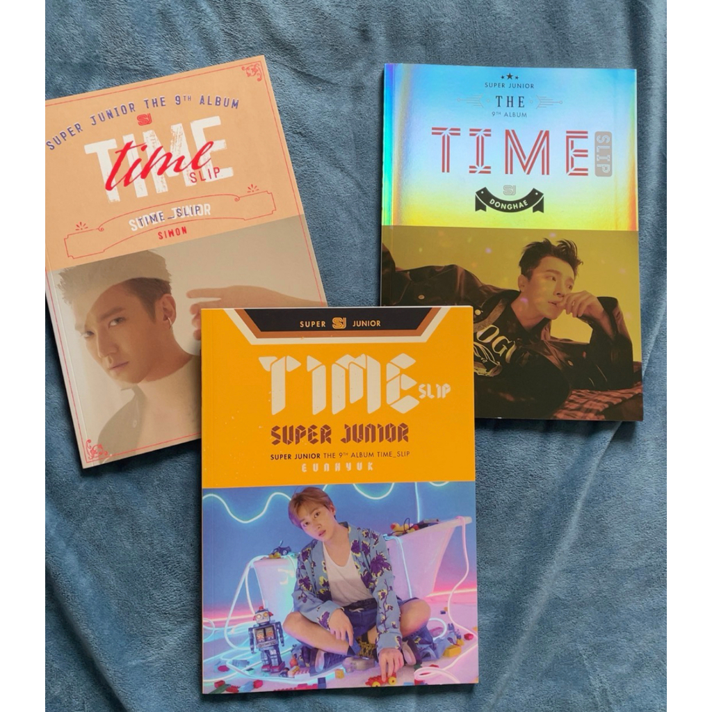 superjunior TIMESLIP セットまとめ売り 限時特惠✿SuperJunior專輯正規九輯Time slip 全新未拆SJ專輯利特赫宰