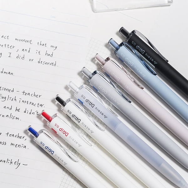 DRIP 水滴筆0.38mm／0.5mm1支／替換筆芯文具原子筆按壓式原子筆【好物