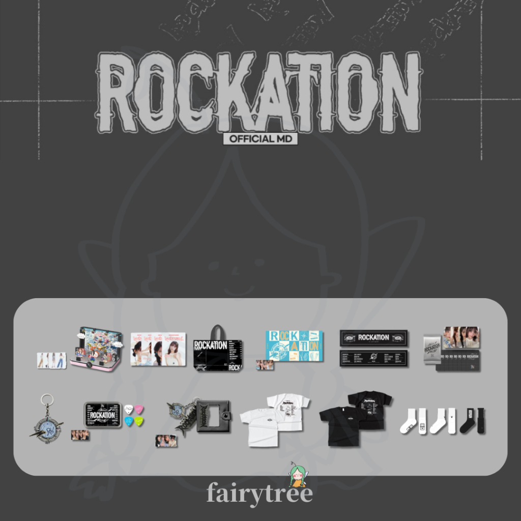 仙女樹🌟 現貨QWER ' ROCKATION ' 首次世界巡迴演唱會首爾場官方周邊