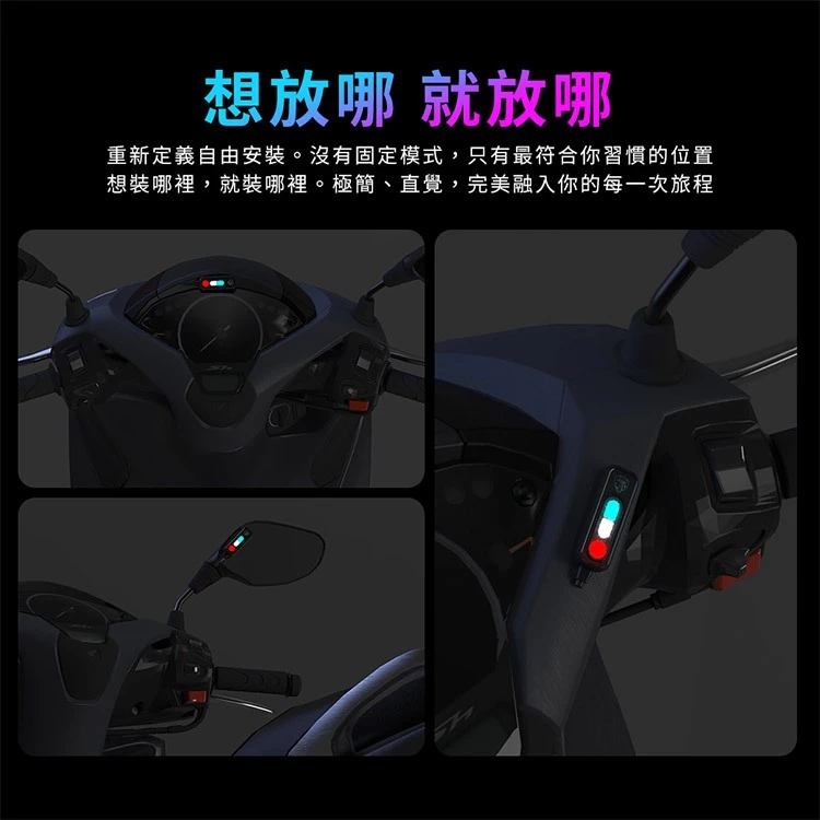 【Polaroid 寶麗萊】MS283WGS 新小蜂鷹 HDR 行車記錄器 -  Webike摩托百貨