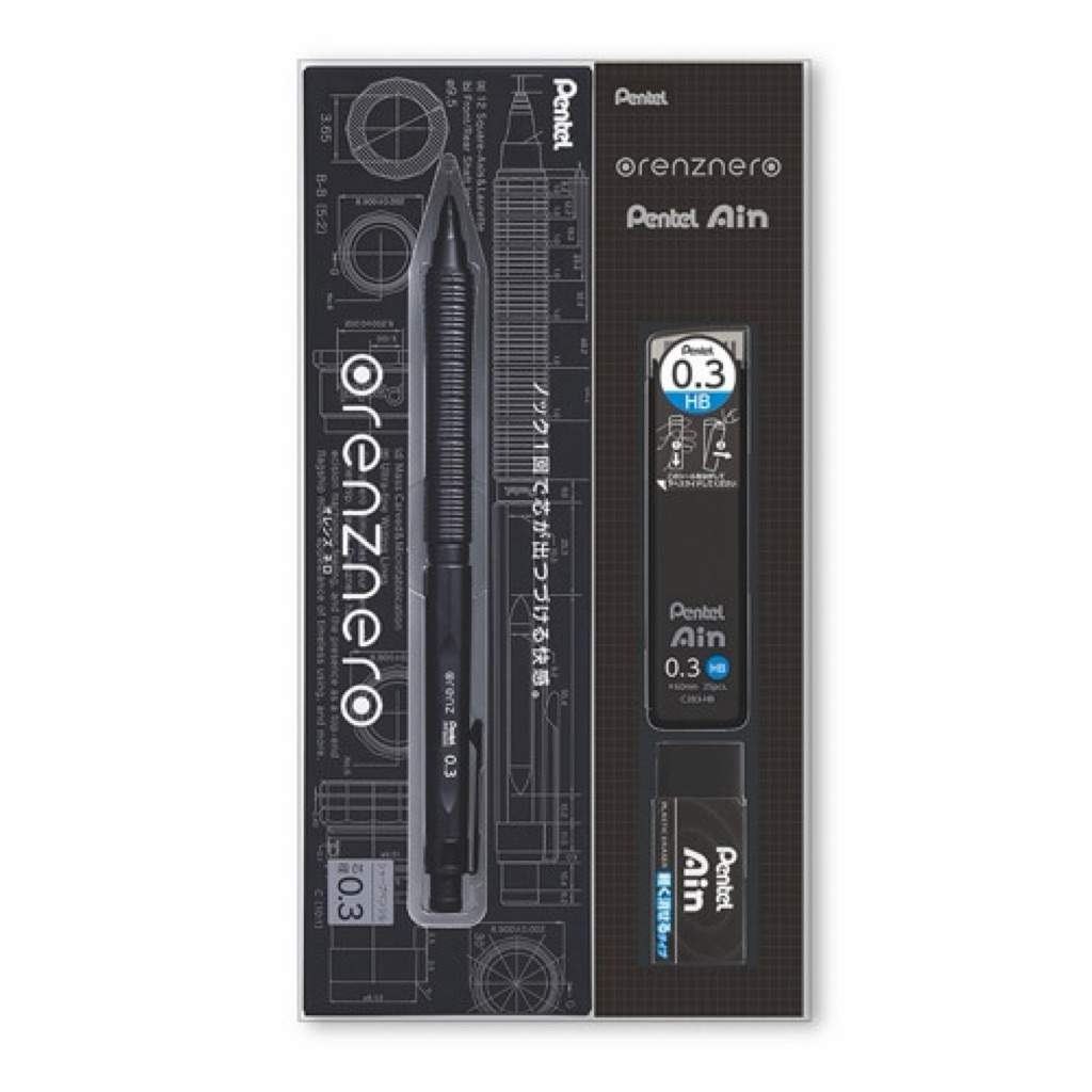 【銀河文具坊】飛龍 orenznero Pentel Ain 自動出芯自動鉛筆 附筆芯 限定套組 PP3005 3003 | 蝦皮購物